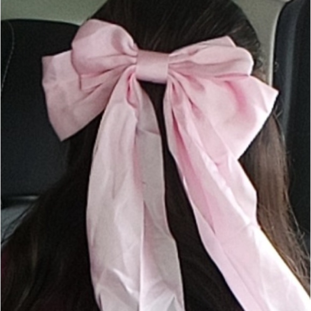 Pink Hair Bow